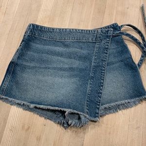 Blue Jean Skort from Free people